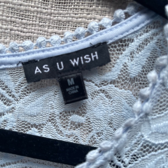 Blue sleeveless dress, flowy summer dress - Picture 4 of 4